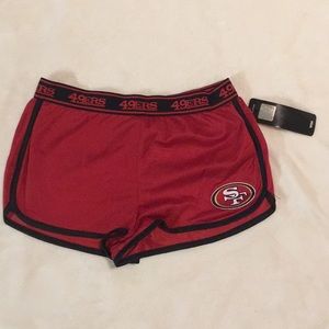 49er running shorts